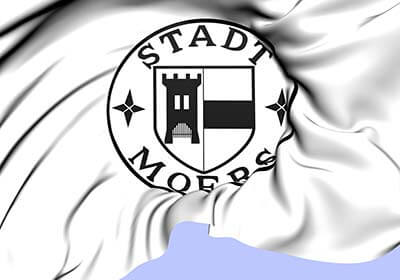 Monteurzimmer in Moers - Stadtwappen