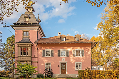 Scheffelschlösschen auf der Halbinsel Mettnau
