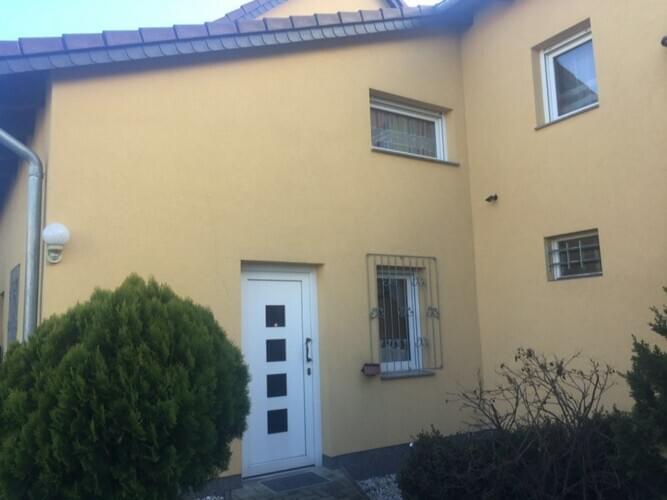 Haupteingang zur Pension