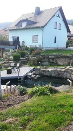 Blick vom Garten 