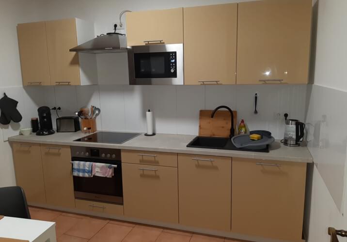 Einbauküche Penthouse am Rhein
