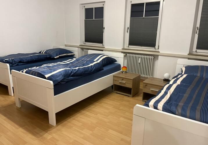 3 Betten 1.Zimmer