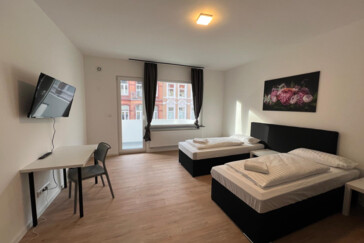 30179 Hannover - 60 Monteurwohnungen und 2 Hotels  mit Küche + Badezimmer + WIFI + Einzelbetten
